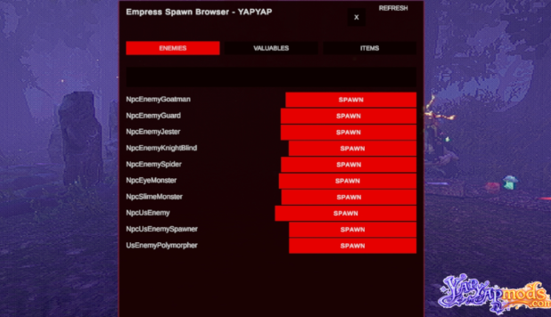 Empress Spawn Browser YAPYAP