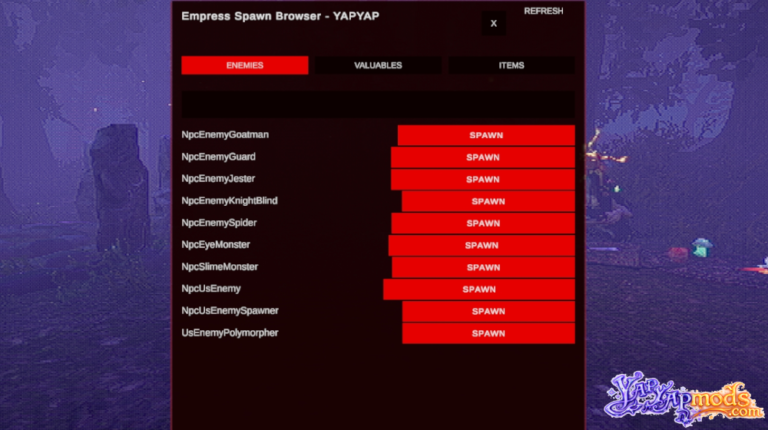 Empress Spawn Browser YAPYAP