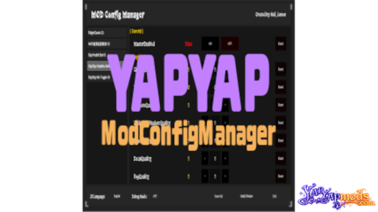 ModConfigManager yapyap