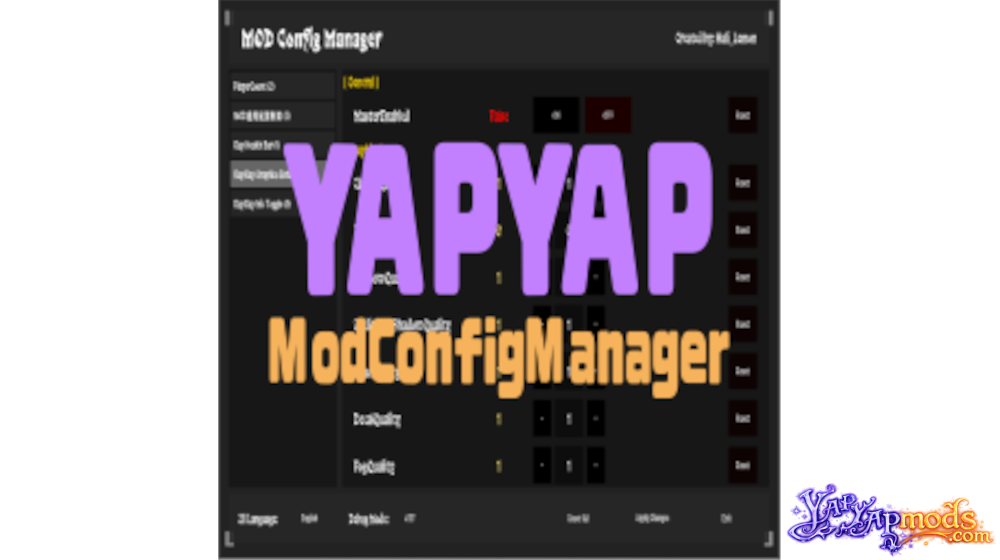 ModConfigManager yapyap