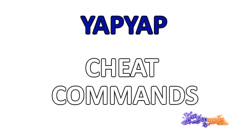 yapyap cheat console